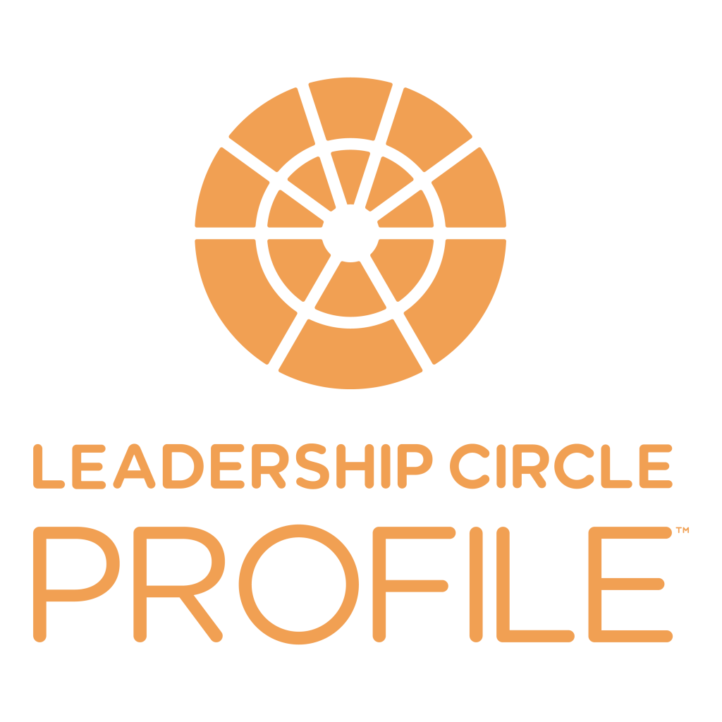 Logo Leadership Circle Profile™ clémentine sur fond transparent